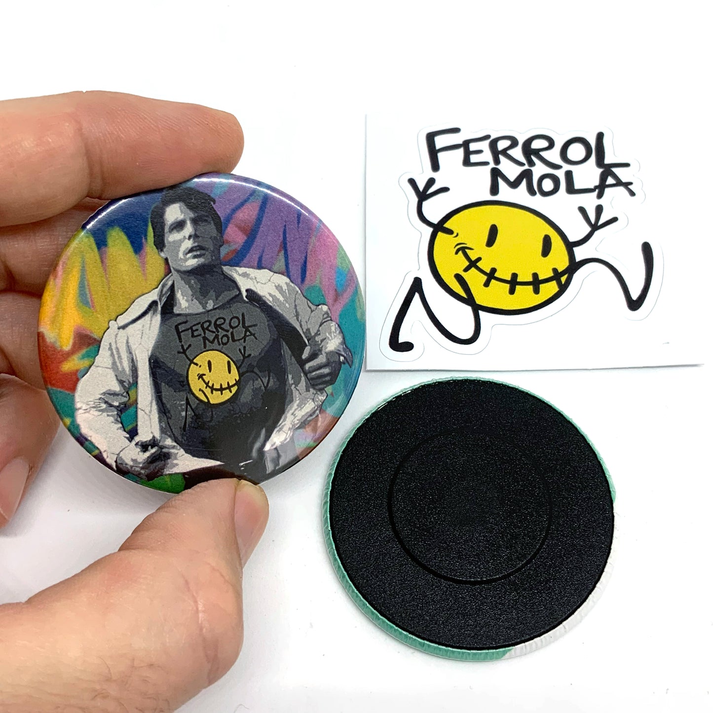 Imán Ferrol Mola Superman