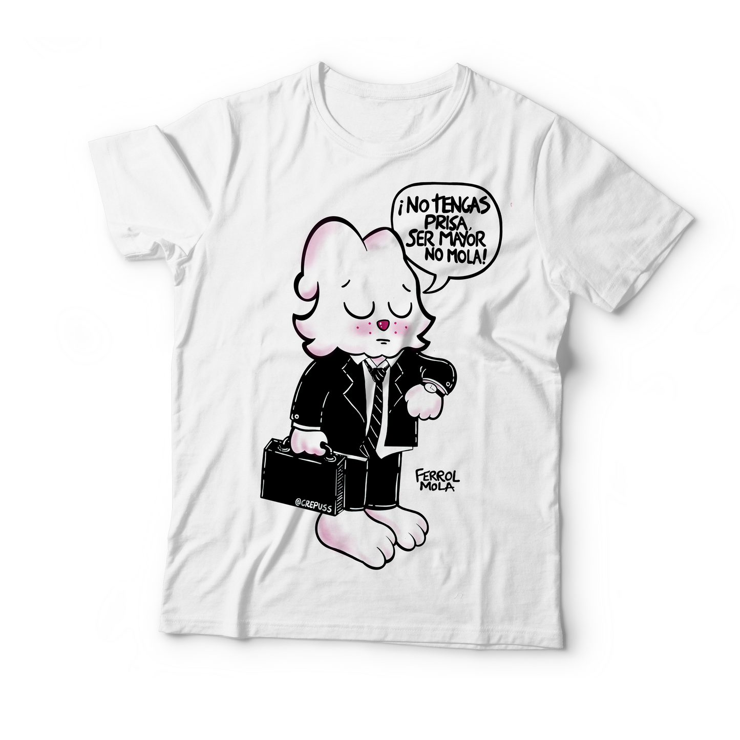 Camiseta gato Crepuss