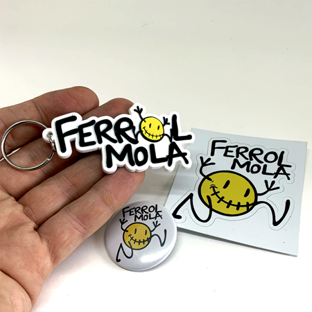 Llavero Ferrol Mola letras