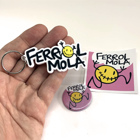Llavero Ferrol Mola letras