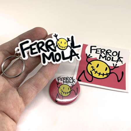 Llavero Ferrol Mola letras