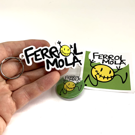 Llavero Ferrol Mola letras