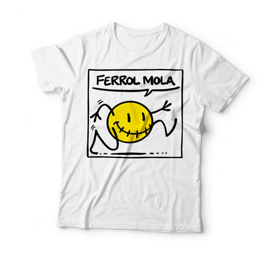 Camiseta Ferrol Mola viñeta unisex